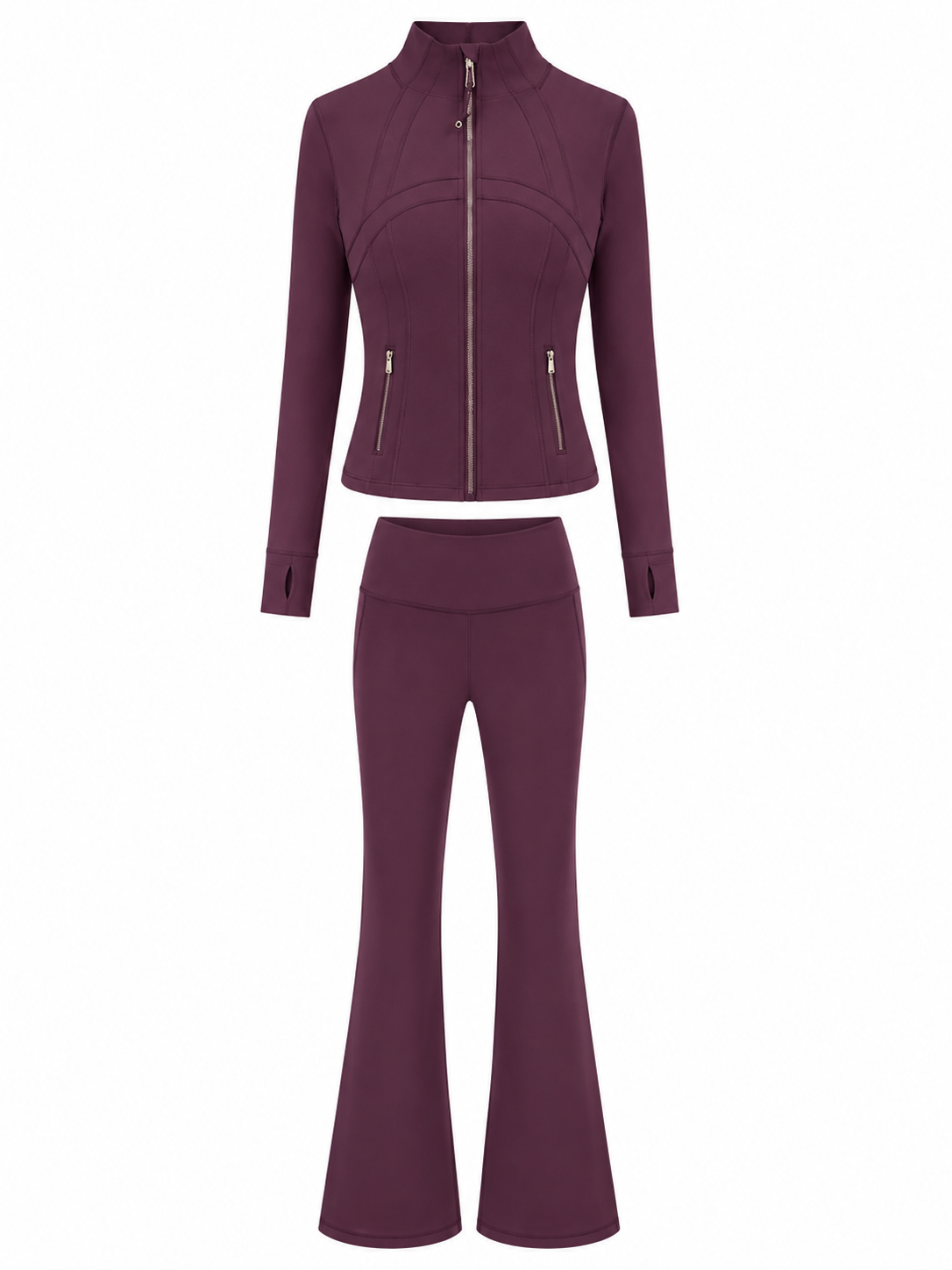 Ensemble Rouge Bordeaux Tirette Doré
