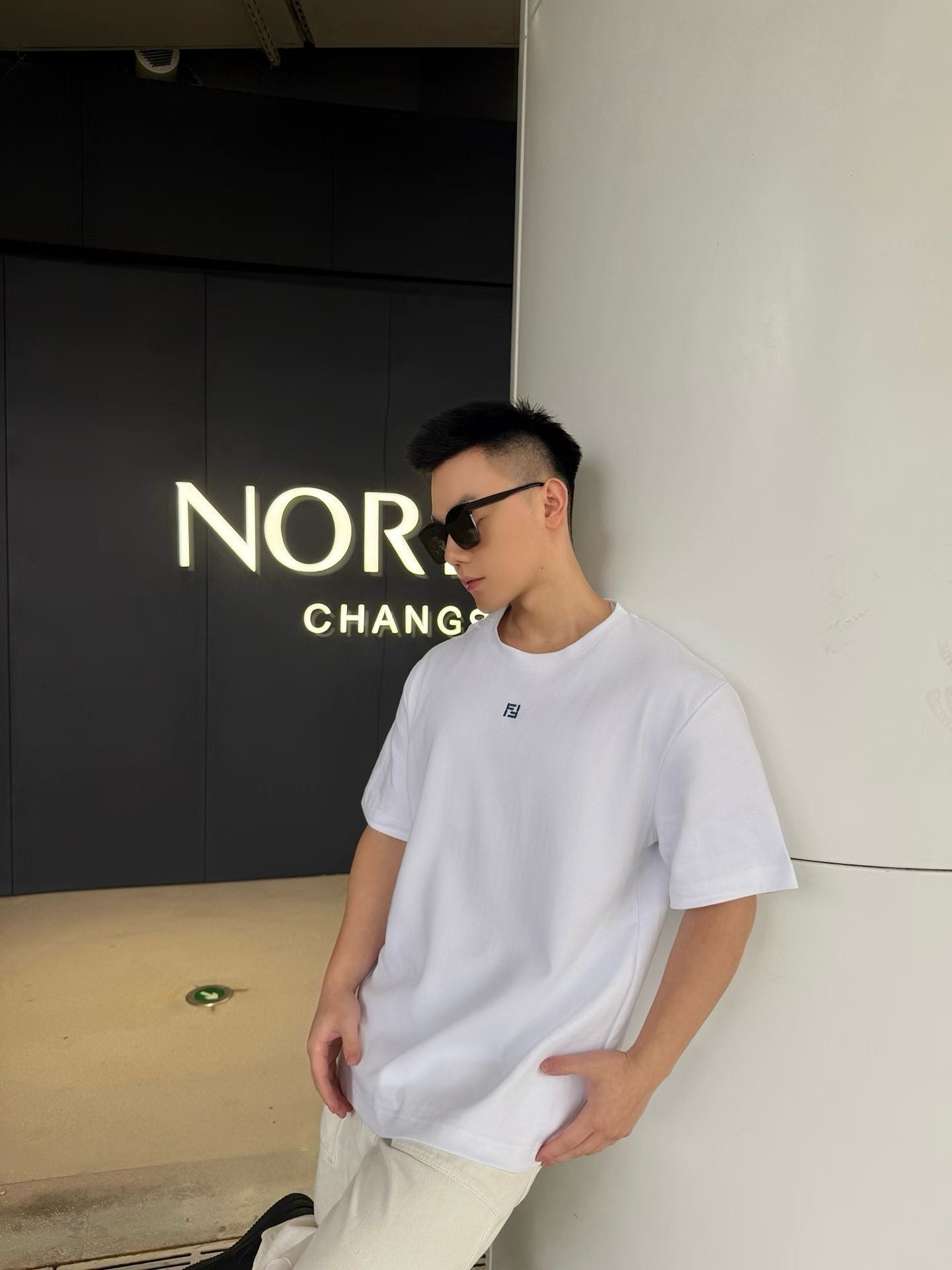 T-Shirt Fendi Blanc