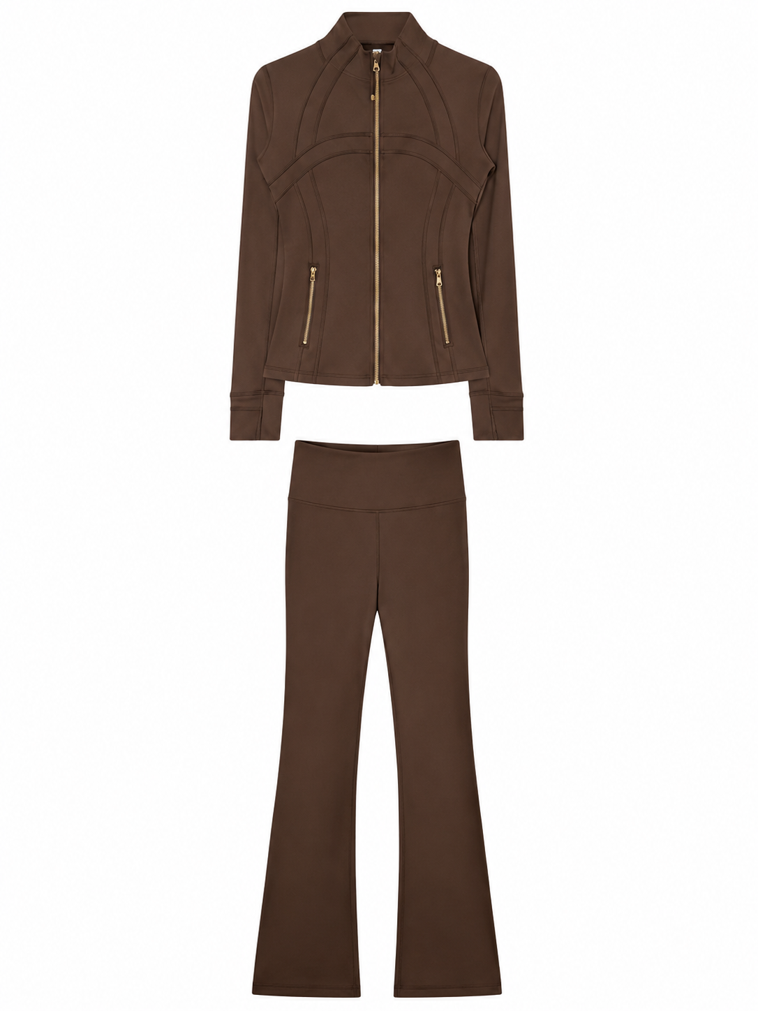 Ensemble Marron Tirette Doré