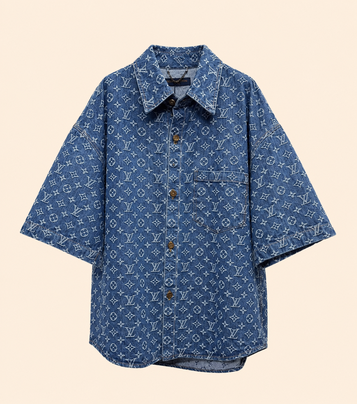 Chemise LV Jeans Motif #1