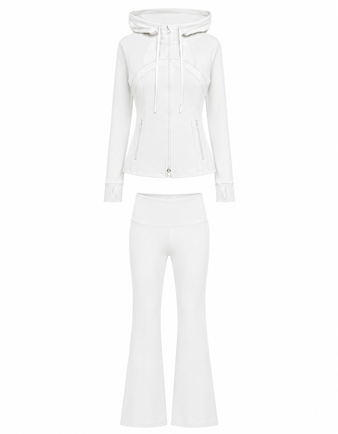Ensemble Blanc a capuche