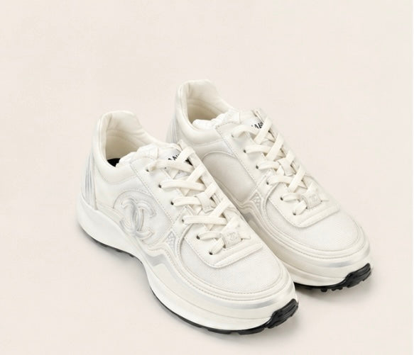Sneakers Chanel Full White Miroir