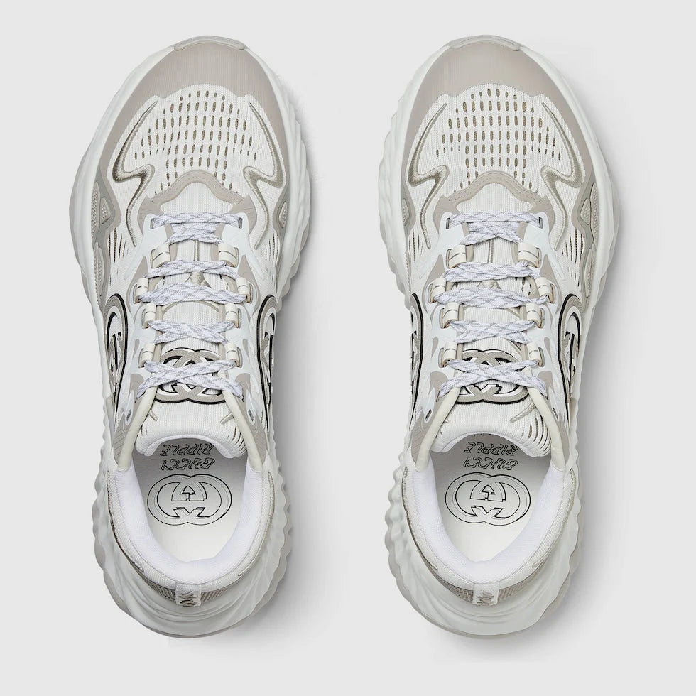 GG Ripple Blanc Gris