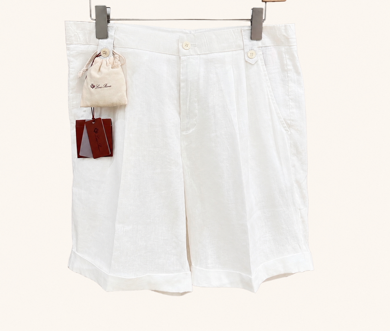 Short Fluide  Blanc #1