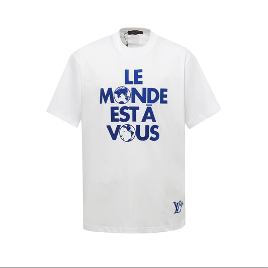 T-shirt Lv Le monde est a vous #1