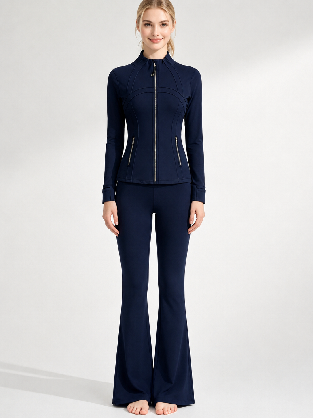Ensemble Bleu Tirette Doré