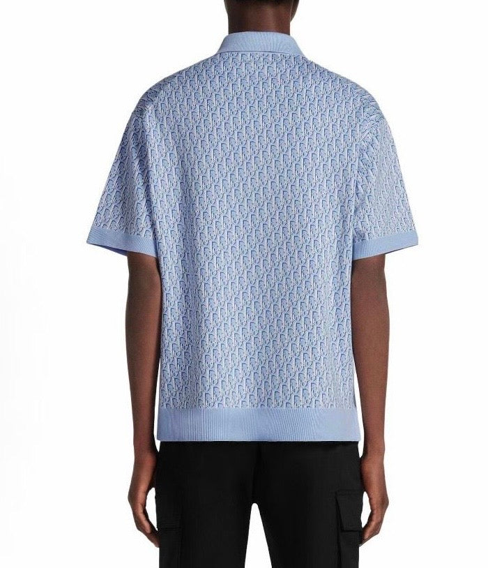 Polo Dior Motif Bleu Ciel