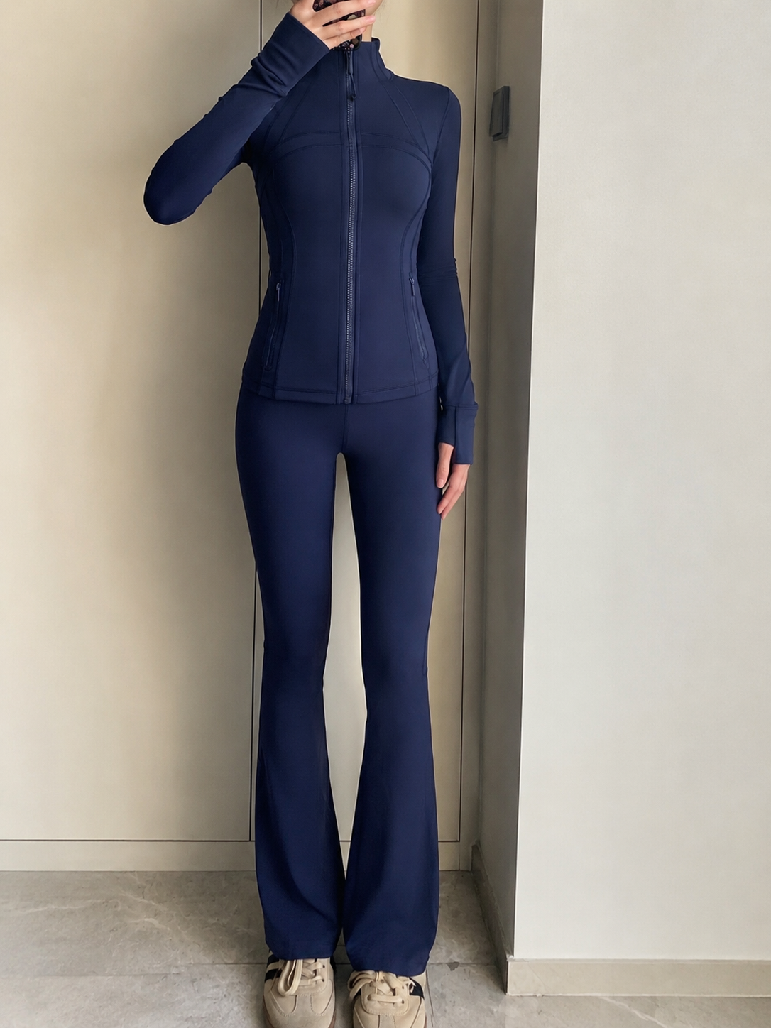 Ensemble Bleu Sans Capuche