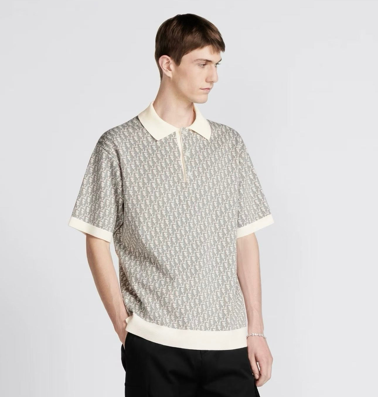 Polo Dior Motif Beige