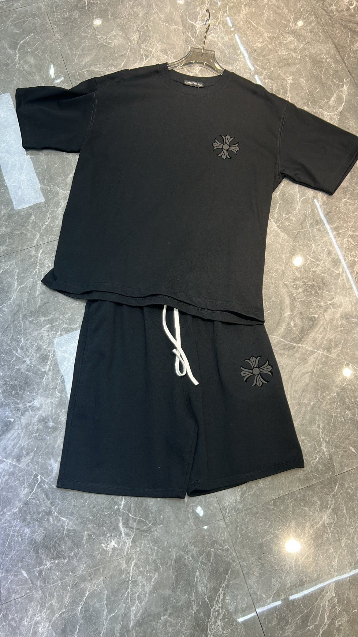 Ensemble Chrome Hearts Full Blacl #3