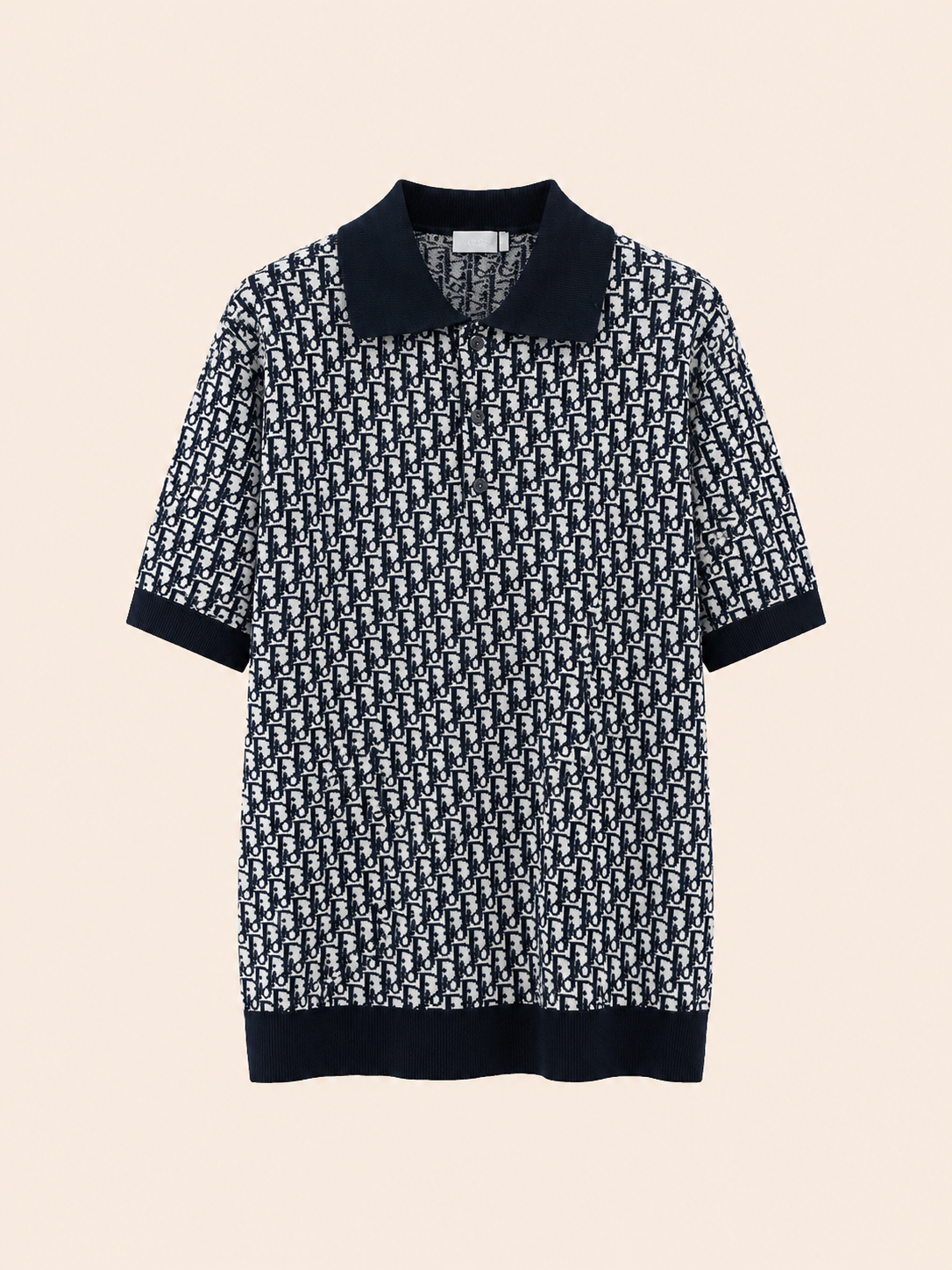 Polo Dior Motif Noir/Blanc