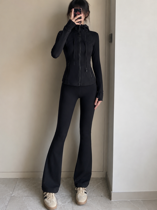 Ensemble Noir a Capuche