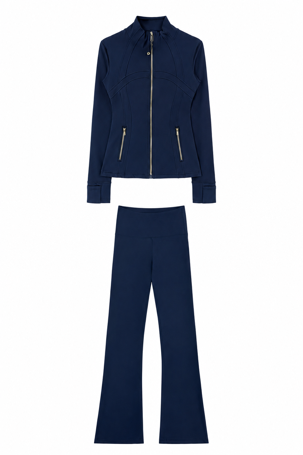 Ensemble Bleu Tirette Doré
