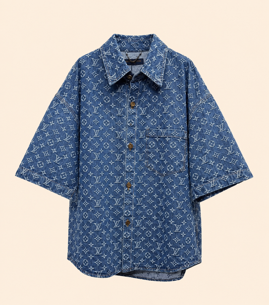 Chemise LV Jeans Motif #1