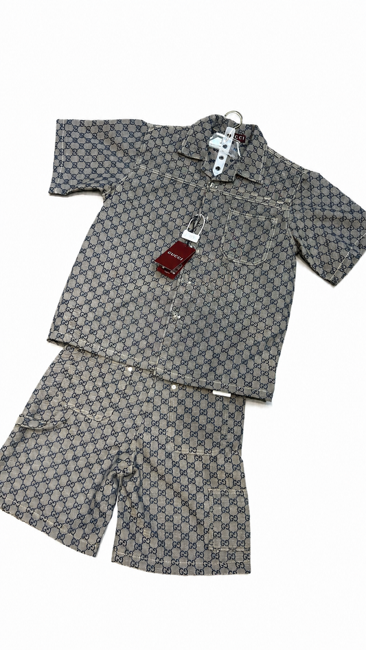 Ensemble Gucci Motif Jeans #1