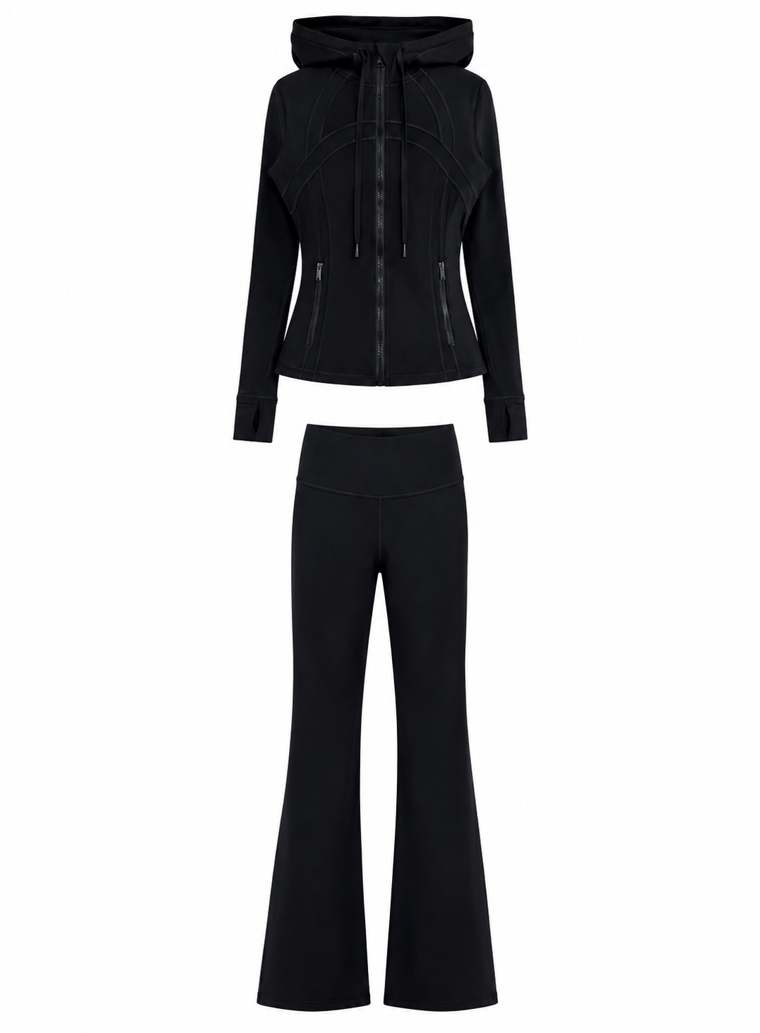 Ensemble Noir a Capuche