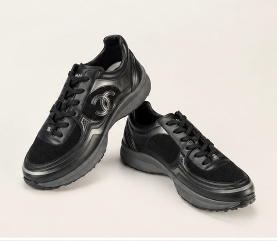 Sneakers CHNL Full Black Miroir