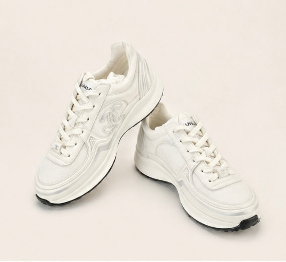 Sneakers Chanel Full White Miroir