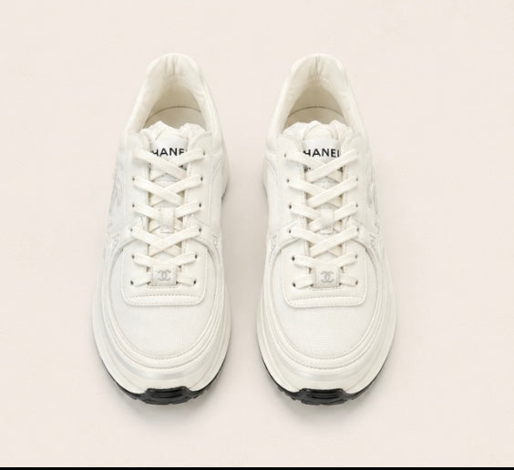 Sneakers Chanel Full White Miroir
