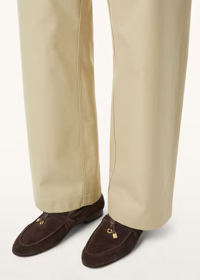 Loro Piana Mocassins Femme Brun