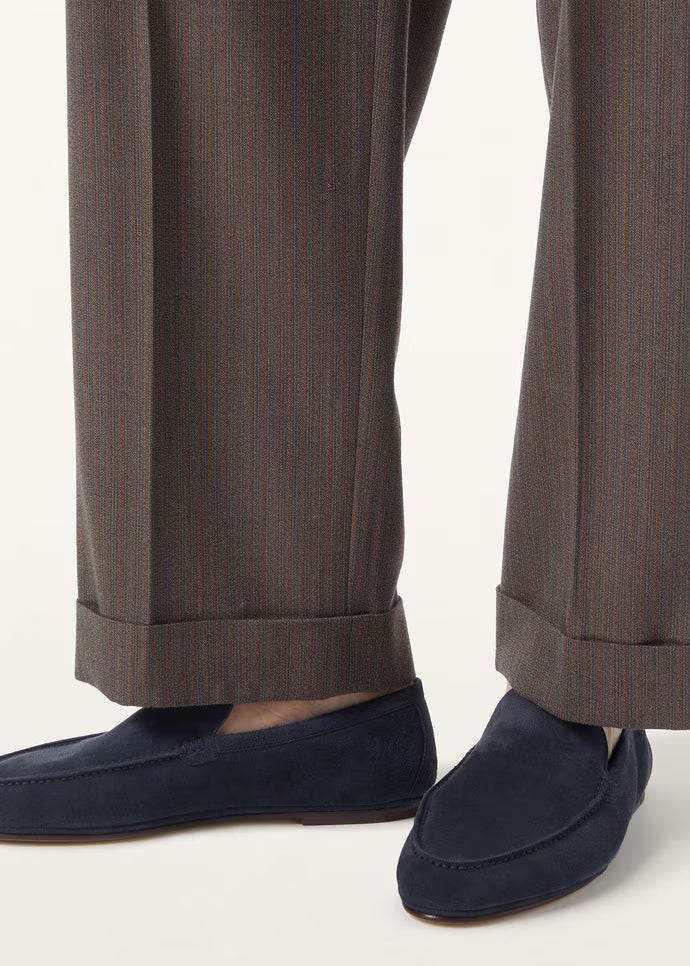 Loro Piana Mocassins Homme Bleu