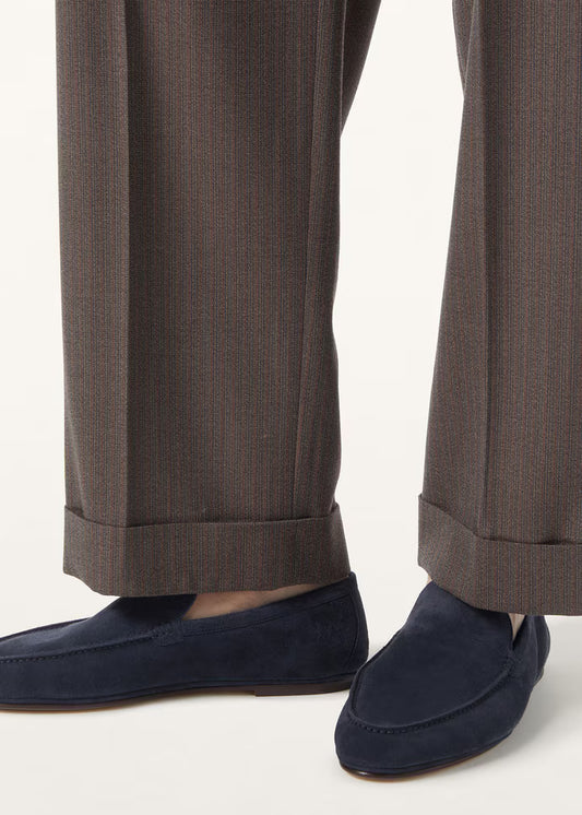 Loro Piana Mocassins Homme Bleu