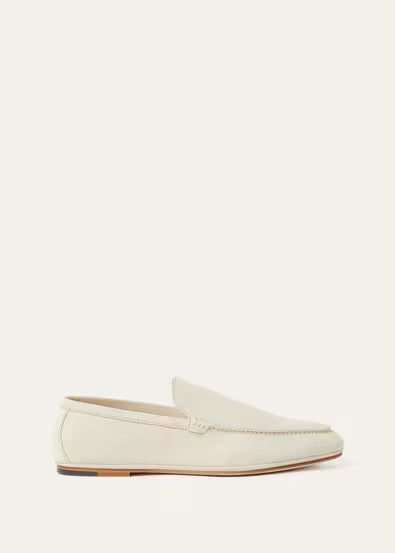 Loro Piana Mocassins Homme Blanc