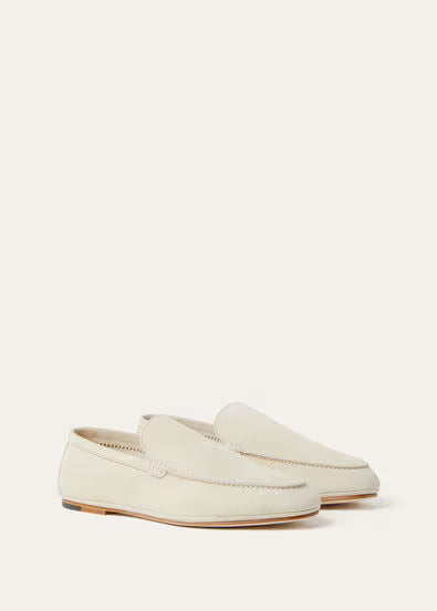 Loro Piana Mocassins Homme Blanc