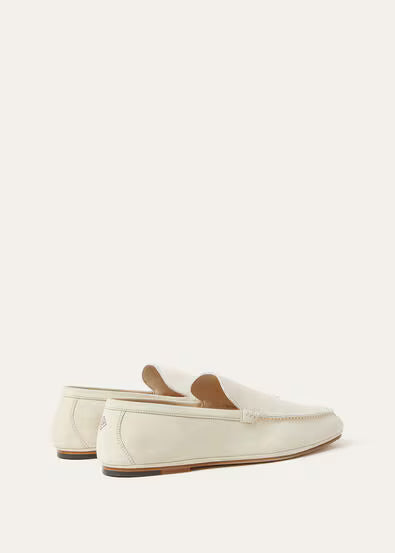 Loro Piana Mocassins Homme Blanc