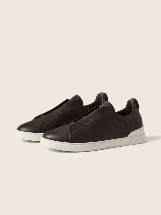 Sneakers Zegna Brun #3