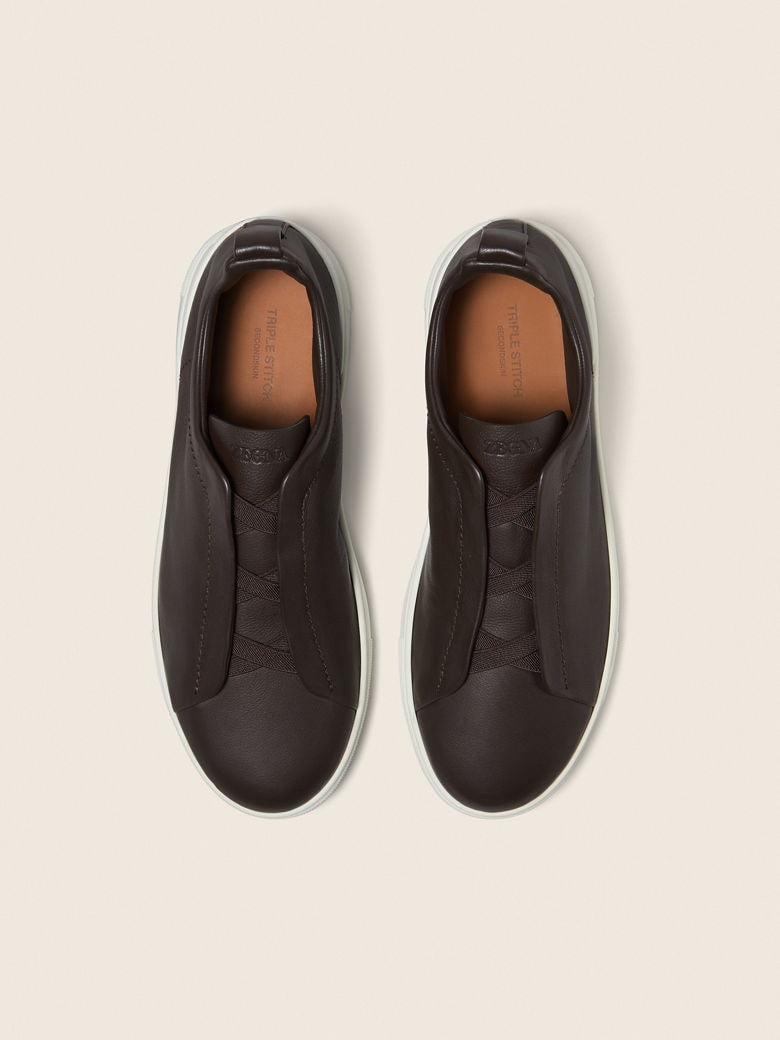 Sneakers Zegna Brun #3