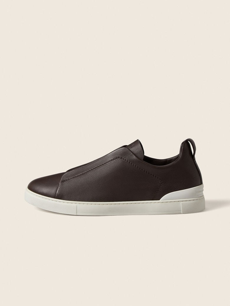 Sneakers Zegna Brun #3