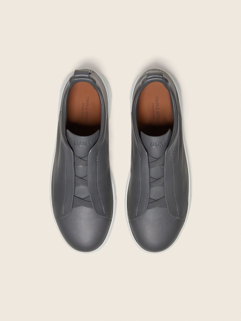 Sneakers Zegna Gris #4