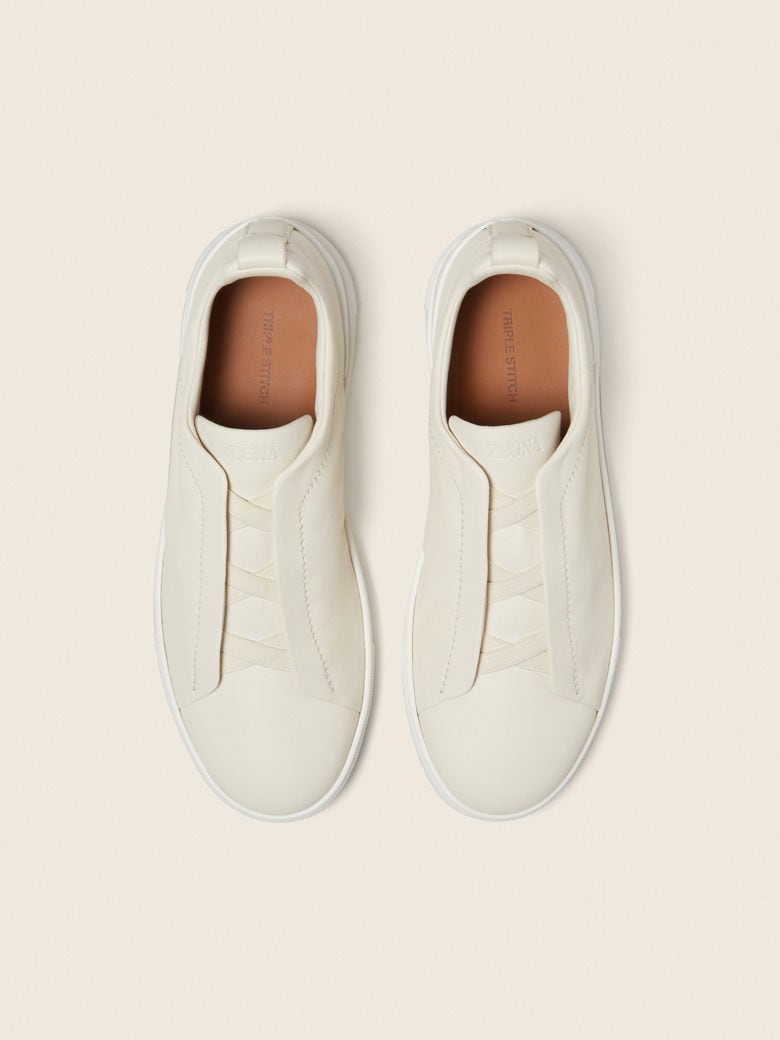 Sneakers Zegna Blanc #1