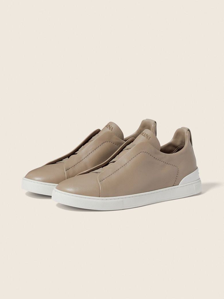 Sneakers Zegna Marron #5