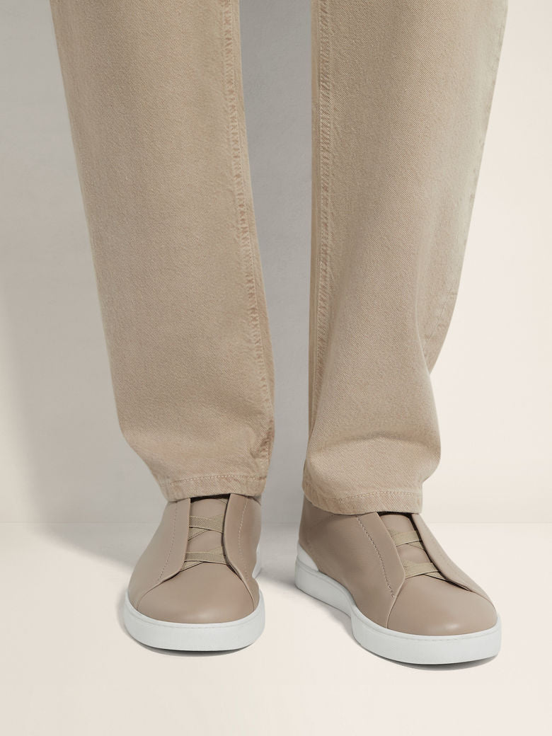 Sneakers Zegna Marron #5