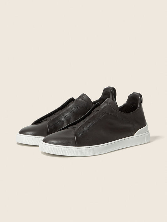 Sneakers Zegna Noir/Blanc #4