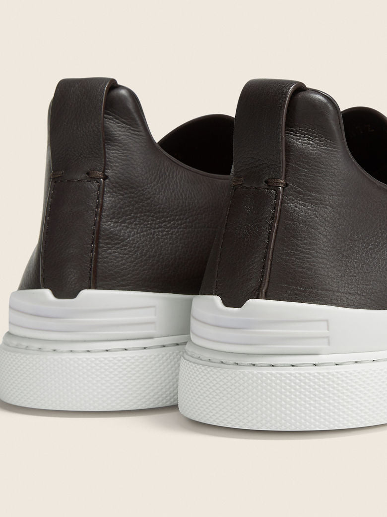 Sneakers Zegna Noir/Blanc #4