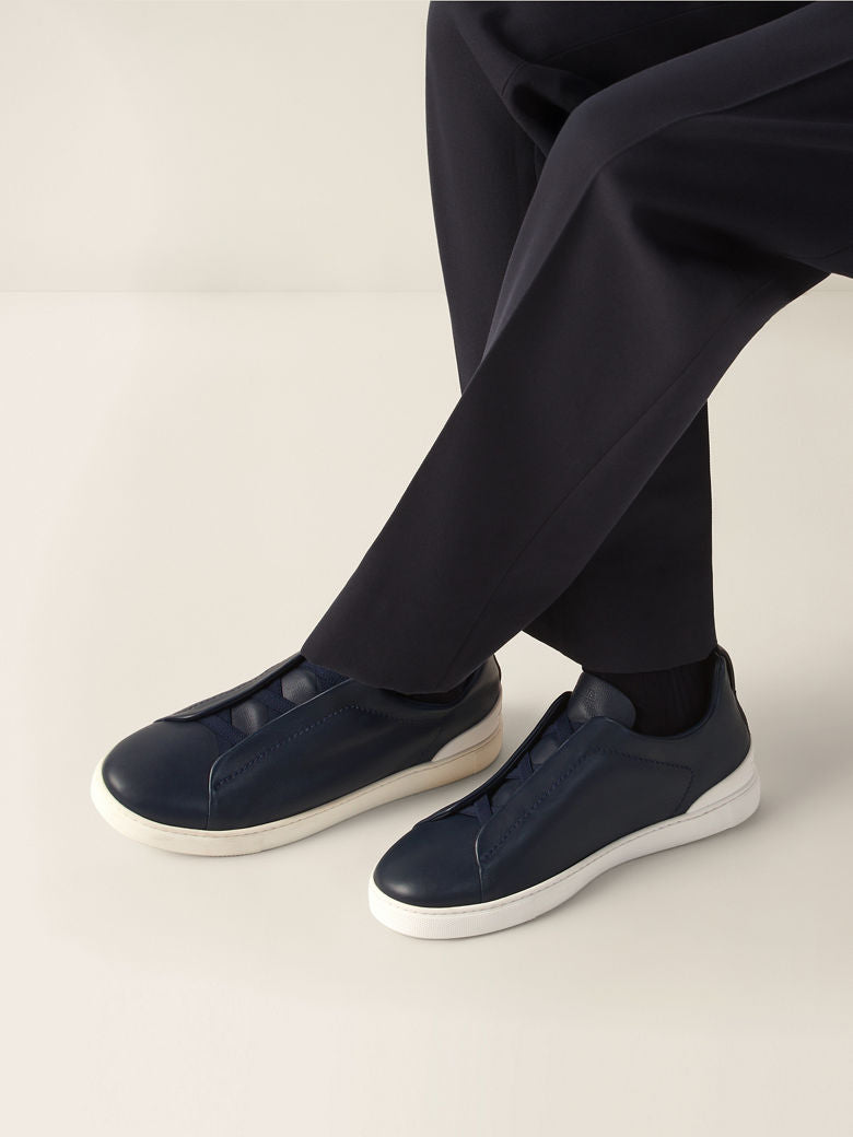 Sneakers Zegna Bleu Marine #2