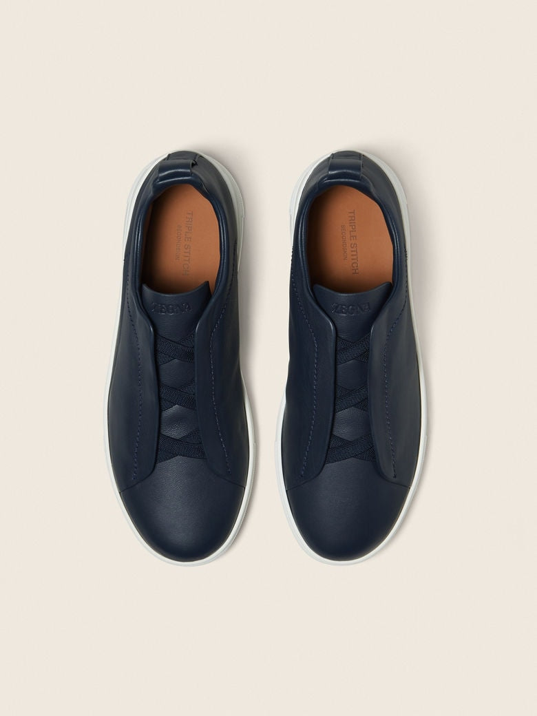 Sneakers Zegna Bleu Marine #2