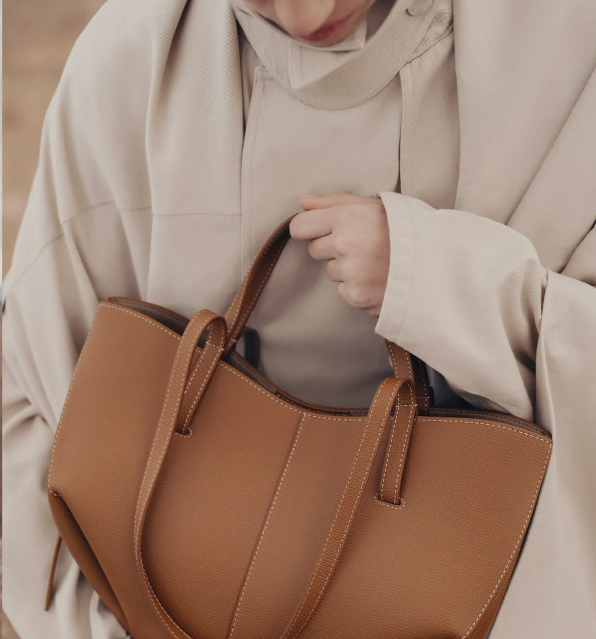 SAC POLÈNE CYME MINI BRUN #1