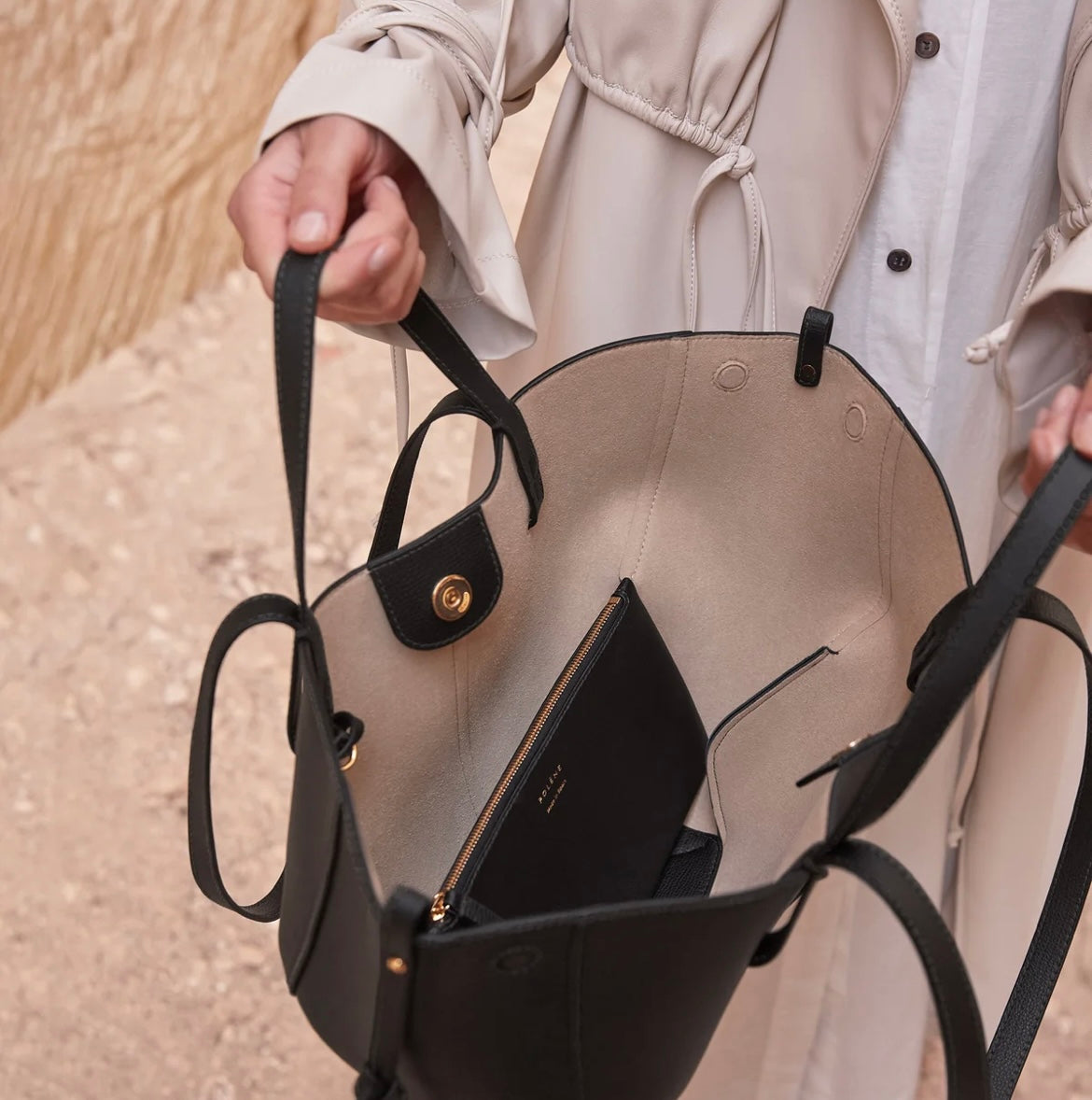 SAC POLÈNE CYM MINI NOIR #3