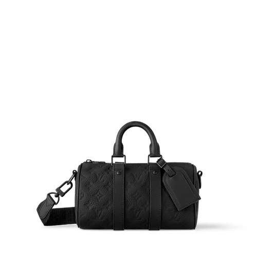 SACOCHE LV KEEPALL BANDOULIÈRE 25 NOIR CUIR #19