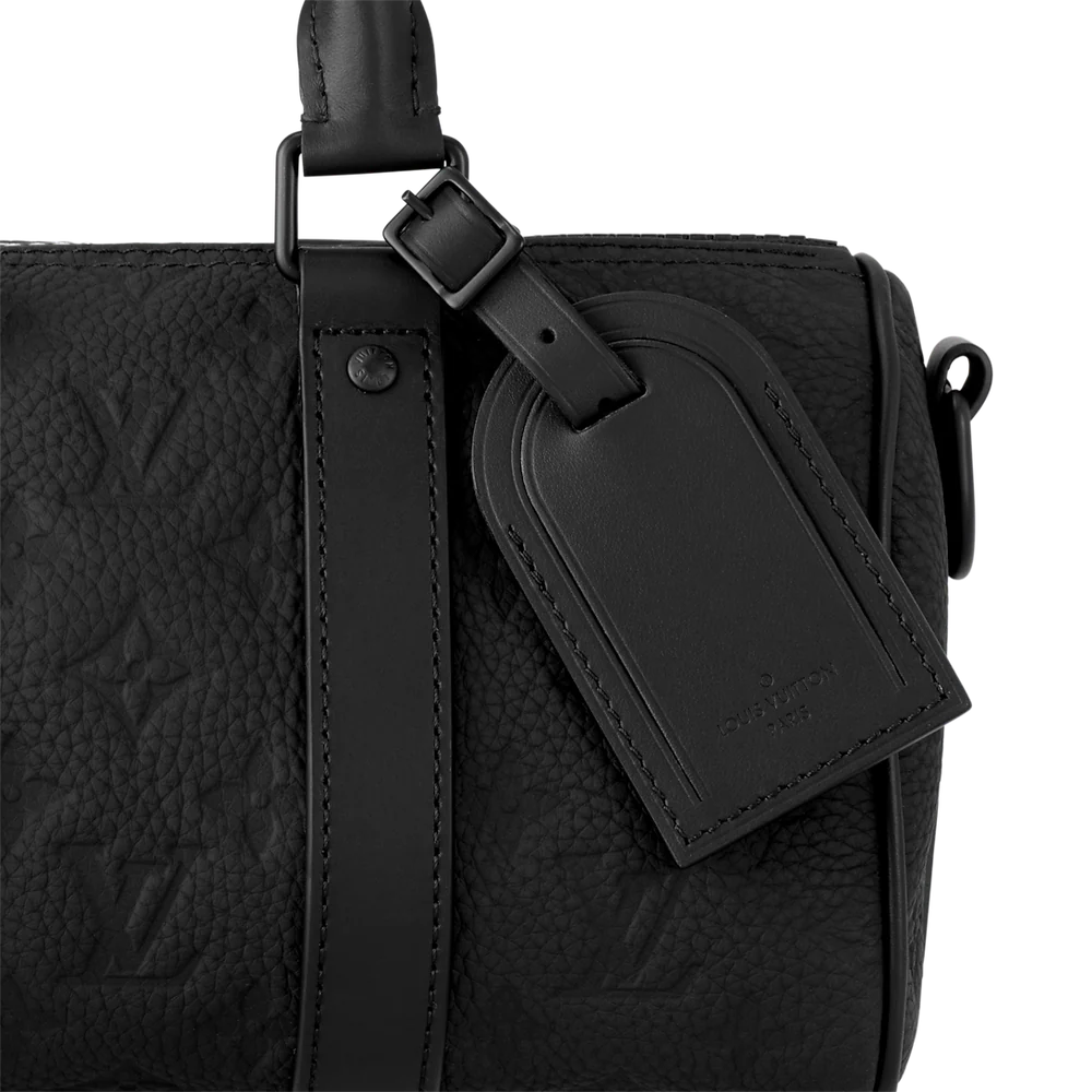 SACOCHE LV KEEPALL BANDOULIÈRE 25 NOIR CUIR #19
