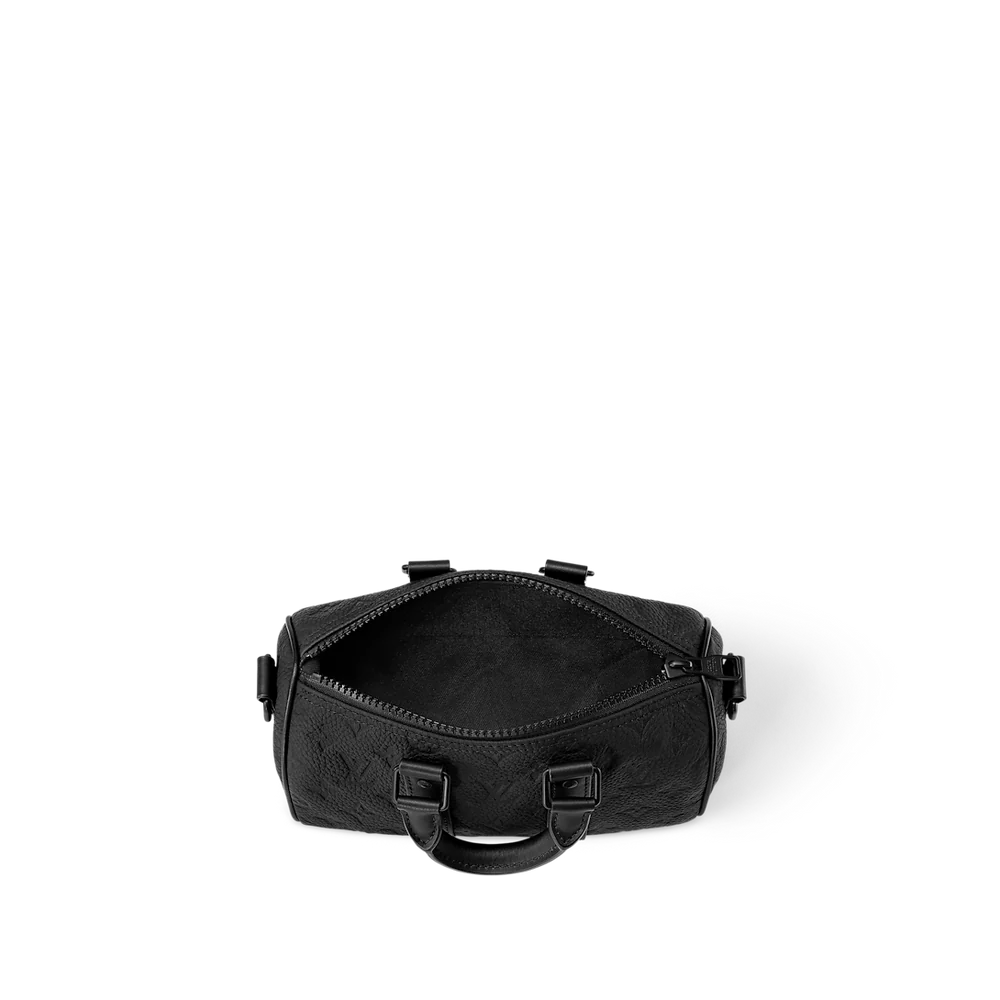 SACOCHE LV KEEPALL BANDOULIÈRE 25 NOIR CUIR #19