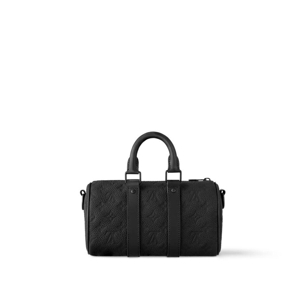 SACOCHE LV KEEPALL BANDOULIÈRE 25 NOIR CUIR #19