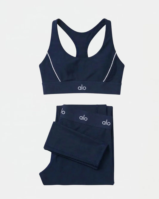 Ensemble Alo Suit Up Blue