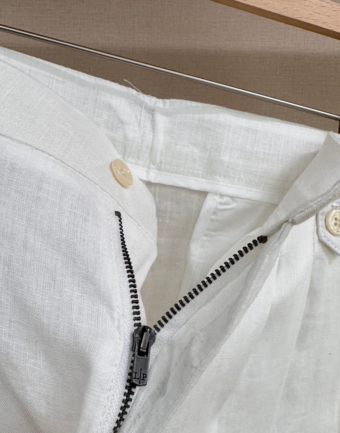 Short Fluide  Blanc #1