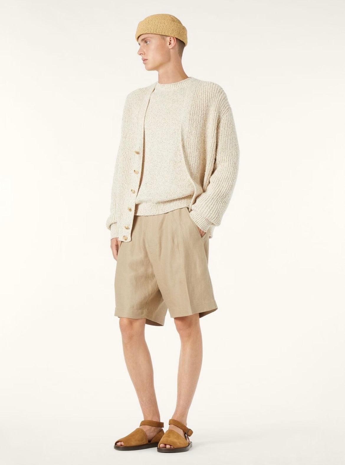Short Fluide Beige #5