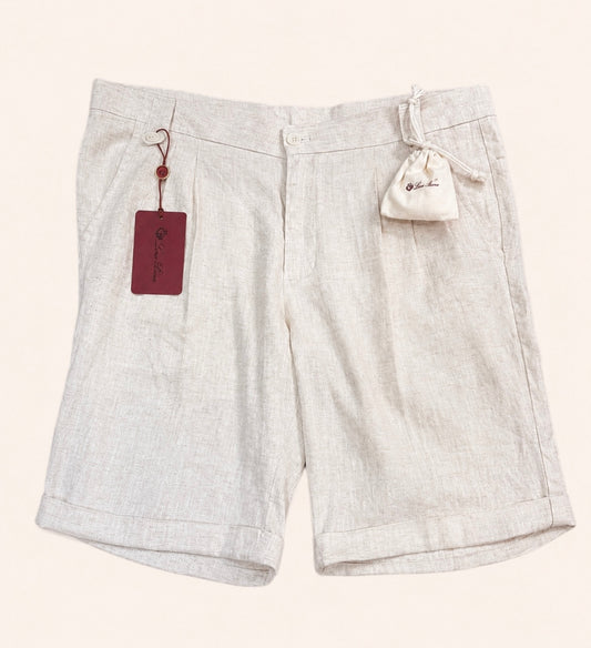 Short Fluide Blanc Cassé #3